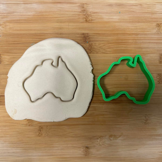 Australia Map Cookie Cutter (3x3.5 inches)