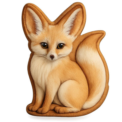 Majestic Phoenix Fox Cookie Cutter - 4x3" Creative Kitchen Tool Party