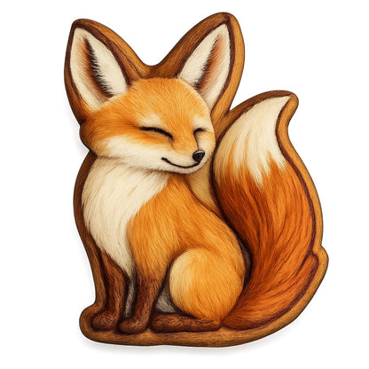Majestic Phoenix Fox Cookie Cutter - 4x3" Creative Kitchen Tool Party