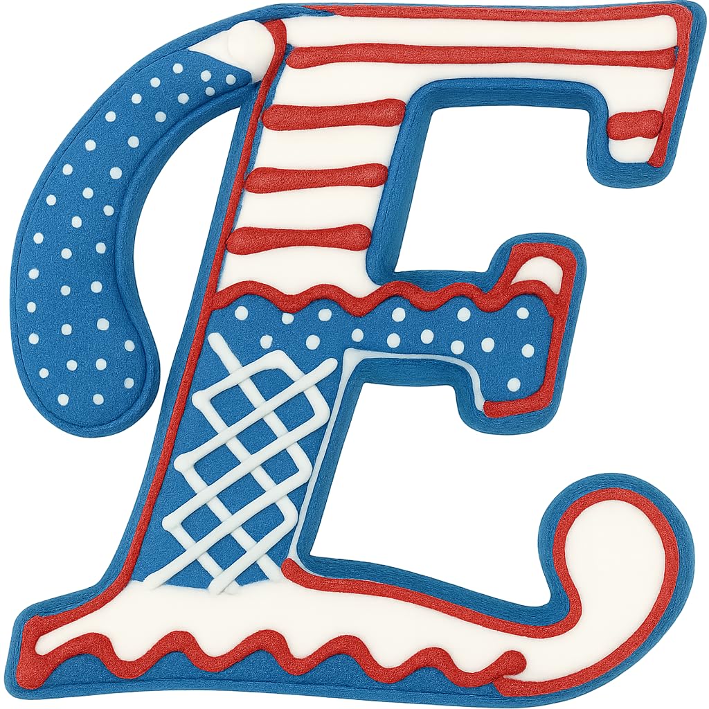 Cursive Letter E Cookie Cutter