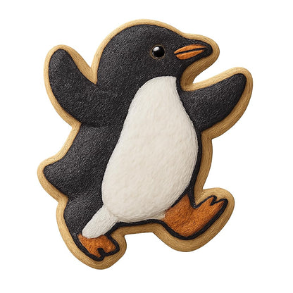 Prancing Penguin Cookie Cutter - 3x4" Creative Baking Fun Design
