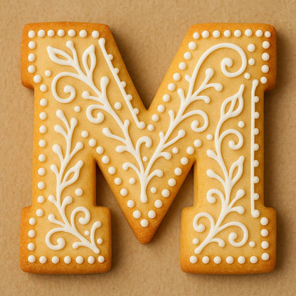 3" Varsity Letter M Cookie Cutter