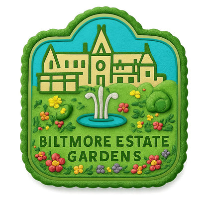 Biltmore Estate Garden Cookie Cutter - 4x3.6" Premium Design Baking Fun