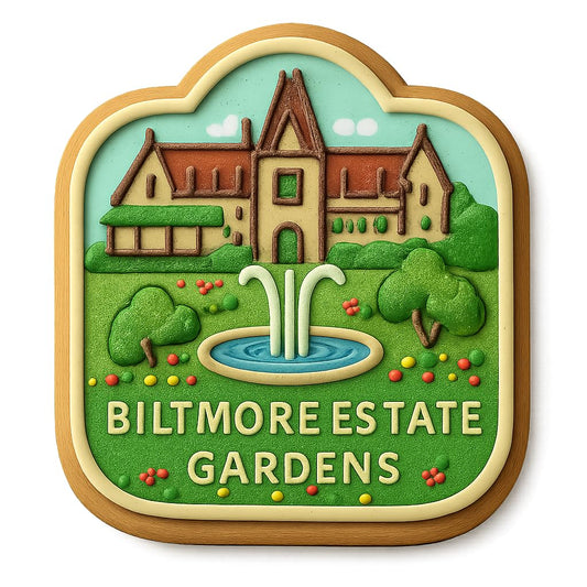 Biltmore Estate Garden Cookie Cutter - 4x3.6" Premium Design Baking Fun