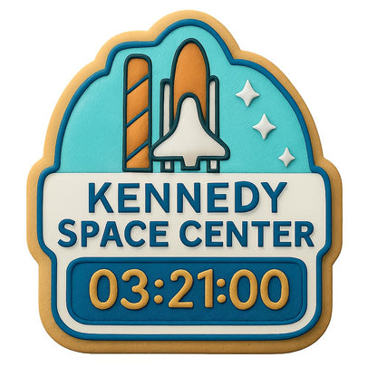 Kennedy Space Center Cookie Cutter - 4x3.5" Fun Baking Tool