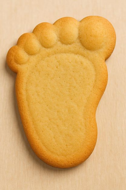 Baby Footprint Cookie Cutter 3.75x2.45" for Baking Fondant Clay Gifts Kitchen