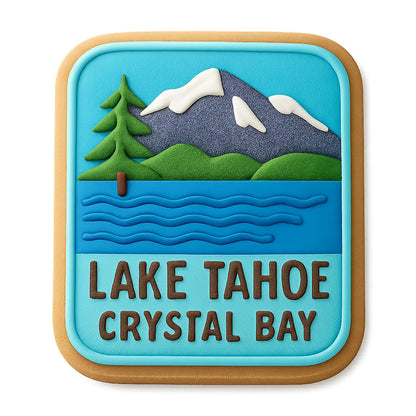 Lake Tahoe Scenic Cookie Cutter - 4x4" Premium Kitchen Design Baking
