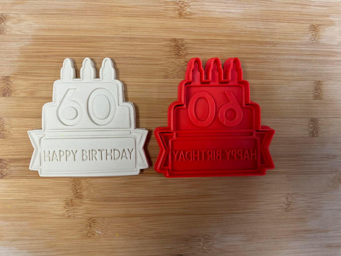 Special Birthday Cookie Cutter for Baking & Fondant Clay Gifts Kitchen